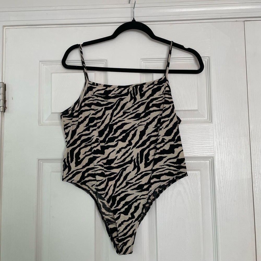 Zebra bodysuit